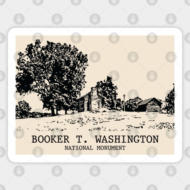 Booker T. Washington National Monument Magnet by Lakeric